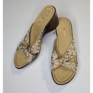 Tommy Hilfiger Women's Wedge Sandals Size 7.5M